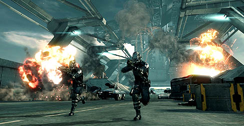画像ギャラリー No.004のサムネイル画像 / PlayStation 3向けのFPS「DUST 514」に登場する，兵士用の銃器に関する詳細な情報が公開
