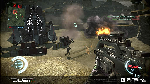 画像ギャラリー No.007のサムネイル画像 / PlayStation 3向けオンラインFPS「DUST 514」が，オープンβテストを目前にプレスイベントで公開。果たしてその仕上がりは