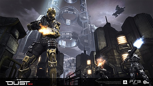 画像ギャラリー No.016のサムネイル画像 / PlayStation 3向けオンラインFPS「DUST 514」が，オープンβテストを目前にプレスイベントで公開。果たしてその仕上がりは