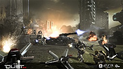 画像ギャラリー No.017のサムネイル画像 / PlayStation 3向けオンラインFPS「DUST 514」が，オープンβテストを目前にプレスイベントで公開。果たしてその仕上がりは