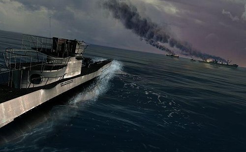 画像ギャラリー No.001のサムネイル画像 / Uボートの新たな歴史を紡ぐ，潜水艦シミュレーション「Silent Hunter 5 Battle of the Atlantic 日本語マニュアル付英語版」が4月30日に発売