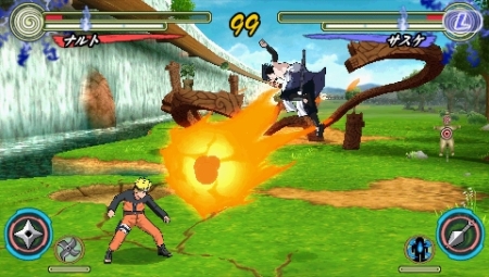 画像ギャラリー No.013のサムネイル画像 / PSP対戦アクション「NARUTO-ナルト-疾風伝 ナルティメットアクセル3」最新情報,最大4人の通信対戦に対応し,2009年冬発売