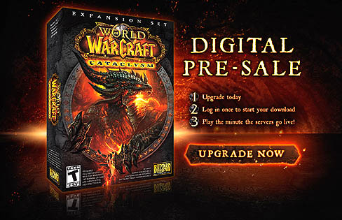 画像ギャラリー No.002のサムネイル画像 / 12月7日に正式サービス予定の「World of Warcraft: Cataclysm」で，プリロードがスタート。速攻でプレイしたい人は急ごう