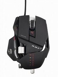 画像ギャラリー No.005のサムネイル画像 / Mad Catz，「Cyborg」ブランドのゲーマー向けマウス「R.A.T.」シリーズを国内発売。マウスの長さや高さ，幅，側面の傾きなどを調整可能