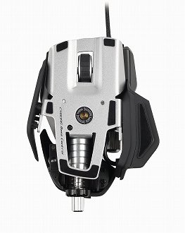 画像ギャラリー No.008のサムネイル画像 / Mad Catz，「Cyborg」ブランドのゲーマー向けマウス「R.A.T.」シリーズを国内発売。マウスの長さや高さ，幅，側面の傾きなどを調整可能
