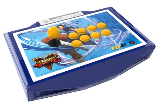 画像ギャラリー No.001のサムネイル画像 / Mad Catz，「ストリートファイターV」公式アケコン「TE2」春麗バージョンを発表。「超百鬼秋杯」会場で先行予約受け付け開始