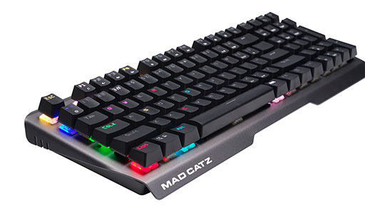 画像ギャラリー No.005のサムネイル画像 / Mad Catz，新開発スイッチ搭載のゲーマー向け軽量マウス「M.O.J.O. M1」とCherry赤軸採用の英語フルキーボードを国内発売