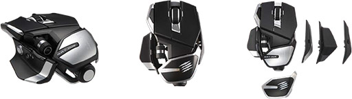 画像ギャラリー No.001のサムネイル画像 / Mad Catz，低遅延の独自スイッチを採用したゲーマー向けマウスを発売。ワイヤレスとワイヤードモデルをラインナップ