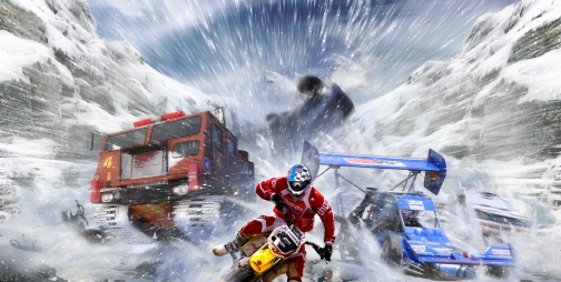 画像ギャラリー No.004のサムネイル画像 / 「MotorStorm」シリーズ最新作，異種格闘オフロードレースゲーム「MotorStorm Raging Ice」，PSPにて2009年11月発売