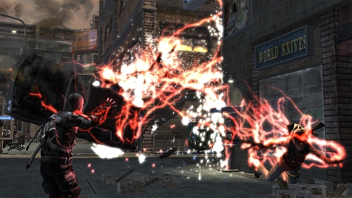 画像ギャラリー No.003のサムネイル画像 / ［TGS 2009］電磁波がヤツを強くした！　SCE「INFAMOUS 〜悪名高き男〜」プレイレポート
