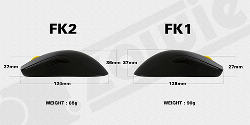 画像ギャラリー No.004のサムネイル画像 / ZOWIE GEAR,ゲーマー向けマウス「FK2」を発表。事実上の「FK」後継となる小型モデル