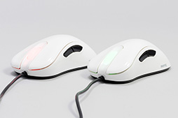 画像ギャラリー No.002のサムネイル画像 / BenQ ZOWIE「EC1-A White」＆「EC2-A White」ファーストインプレッション。白いIE 3.0クローンマウスに触ってみた