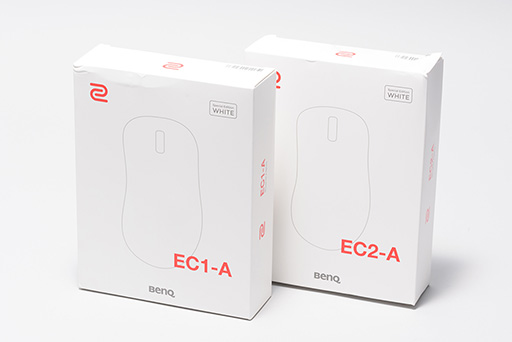 画像ギャラリー No.003のサムネイル画像 / BenQ ZOWIE「EC1-A White」＆「EC2-A White」ファーストインプレッション。白いIE 3.0クローンマウスに触ってみた