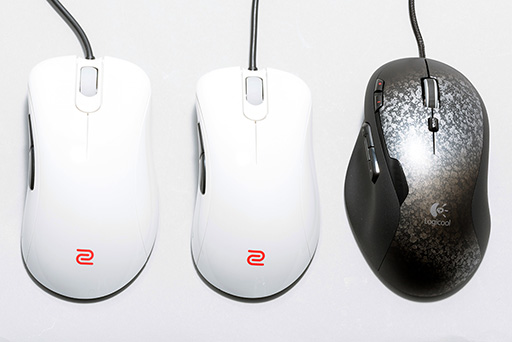 画像ギャラリー No.006のサムネイル画像 / BenQ ZOWIE「EC1-A White」＆「EC2-A White」ファーストインプレッション。白いIE 3.0クローンマウスに触ってみた