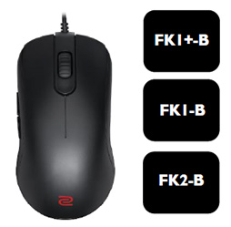 画像ギャラリー No.006のサムネイル画像 / BenQ ZOWIE，搭載センサーを変更したゲーマー向けマウス「FK-B」「ZA-B」シリーズを発売。サイズ別に3製品ずつを用意