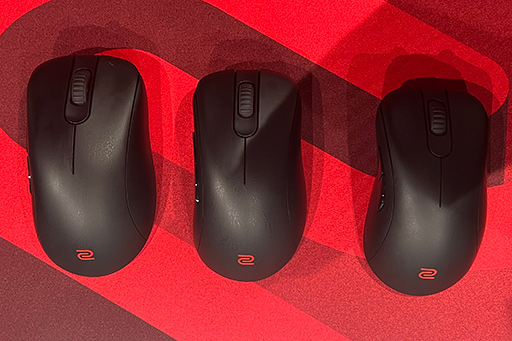 画像ギャラリー No.008のサムネイル画像 / ZOWIEブランド初のワイヤレスマウスは混信に強い？ 2023年登場のマウスを日本で初披露