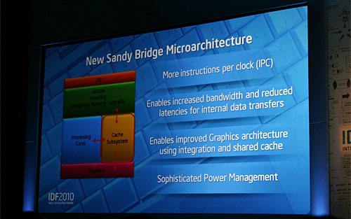 画像ギャラリー No.006のサムネイル画像 / Intel，IDF 2010 Beijingで「Sandy Bridge」世代のシリコンウェハを公開