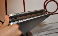 画像ギャラリー No.009のサムネイル画像 / ［COMPUTEX］ASUS，超薄型ノートPCに199ドルのEee PC，そして「スマートフォンを内蔵できるタブレット」を発表【19：45頃更新】