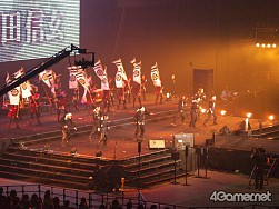 画像ギャラリー No.004のサムネイル画像 / まさにカオスの「戦国武将祭」。声優が語り，プロレスラーが闘い，GACKTが熱唱し，炎の中から信長が復活して天下が統一された
