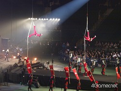 画像ギャラリー No.009のサムネイル画像 / まさにカオスの「戦国武将祭」。声優が語り，プロレスラーが闘い，GACKTが熱唱し，炎の中から信長が復活して天下が統一された