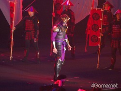 画像ギャラリー No.074のサムネイル画像 / まさにカオスの「戦国武将祭」。声優が語り，プロレスラーが闘い，GACKTが熱唱し，炎の中から信長が復活して天下が統一された