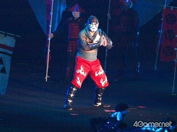 画像ギャラリー No.075のサムネイル画像 / まさにカオスの「戦国武将祭」。声優が語り，プロレスラーが闘い，GACKTが熱唱し，炎の中から信長が復活して天下が統一された