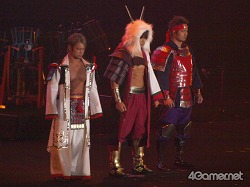 画像ギャラリー No.098のサムネイル画像 / まさにカオスの「戦国武将祭」。声優が語り，プロレスラーが闘い，GACKTが熱唱し，炎の中から信長が復活して天下が統一された