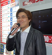 画像ギャラリー No.001のサムネイル画像 / 本日発売の「北斗無双」，記念イベントに開発プロデューサー鯉沼氏が登場し，寒さに負けないトークを繰り広げる