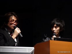 画像ギャラリー No.019のサムネイル画像 / 「白騎士物語 -光と闇の覚醒-」のOP/ED曲はアニソンアーティストの飛蘭さんを起用。オープニングムービーも初公開となった，“飛蘭シンポジウム”レポートを掲載