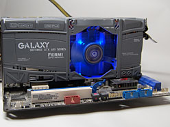 画像ギャラリー No.032のサムネイル画像 / GTX 470のクロックアップモデル「風神」で，GTX 480相当の性能を目指してみた