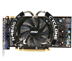 画像ギャラリー No.001のサムネイル画像 / MSI，独自クーラー搭載でクロックを引き上げたGTX 460カード