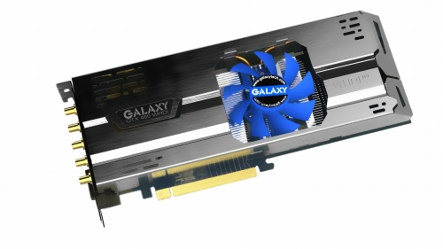 画像ギャラリー No.001のサムネイル画像 / 世界初の“ワイヤレスGTX 460”。HDMIのワイヤレス伝送に対応したレシーバユニット付きカードがGALAXYから登場