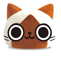 画像ギャラリー No.001のサムネイル画像 / 可愛いアイルーで部屋を盛り上げよう。最新アイルーグッズ「立体フェイスクッション」＆「ロングクッション」，イーカプコンなどで発売中