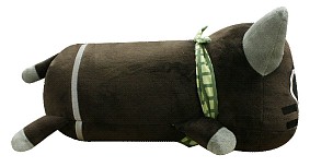 画像ギャラリー No.007のサムネイル画像 / 可愛いアイルーで部屋を盛り上げよう。最新アイルーグッズ「立体フェイスクッション」＆「ロングクッション」，イーカプコンなどで発売中