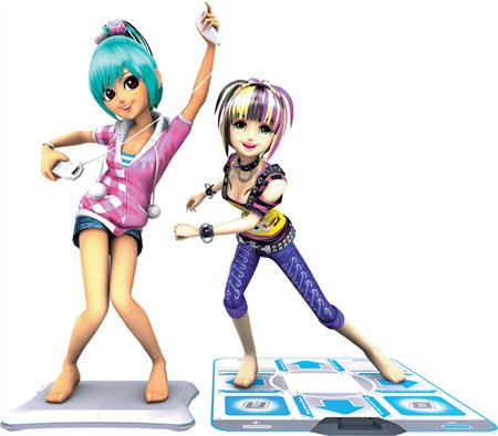 画像ギャラリー No.001のサムネイル画像 / バランスWiiボードに対応！ 「ダンスダンスレボリューション ミュージックフィット」が2010年1月28日に発売