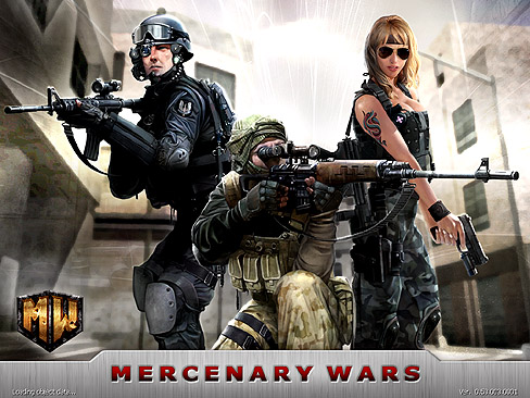 画像ギャラリー No.001のサムネイル画像 / オンライン専用のマルチプレイFPS「Mercenary Wars」,誰でも参加可能なβテストが期間限定でスタート