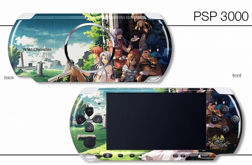 画像ギャラリー No.005のサムネイル画像 / デザエッグのペイントサービスでPSPを「イース」「空の軌跡」色に！