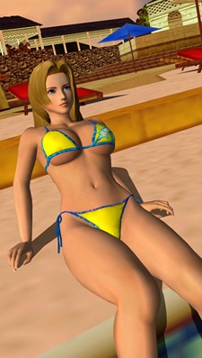 画像ギャラリー No.012のサムネイル画像 / 「DEAD OR ALIVE Paradise」,“あやね”“ティナ”“こころ”のセクシーな水着姿を収めたグラビアショットを掲載
