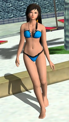 画像ギャラリー No.018のサムネイル画像 / 「DEAD OR ALIVE Paradise」,“あやね”“ティナ”“こころ”のセクシーな水着姿を収めたグラビアショットを掲載