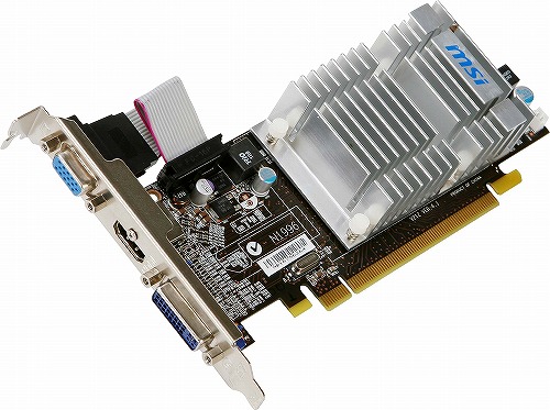画像ギャラリー No.003のサムネイル画像 / MSI,大型のファンレスクーラーを搭載したHD 5450カード発表