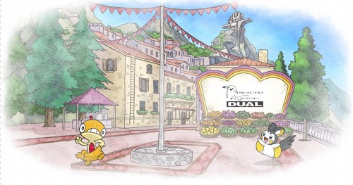画像ギャラリー No.009のサムネイル画像 / 「ポケモンブラック」ではゼクロム，「ポケモンホワイト」ではレシラムが手に入る。劇場でのポケモンプレゼント情報