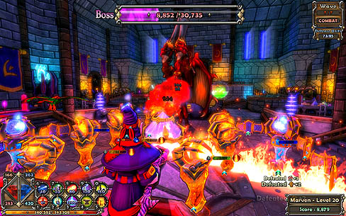 画像ギャラリー No.006のサムネイル画像 / ストラテジー「Dungeon Defenders」を紹介する「海外ゲーム四天王」。戦略，アクション，アイテムコレクションなども満載で，あなたはもうゲームのトリコ