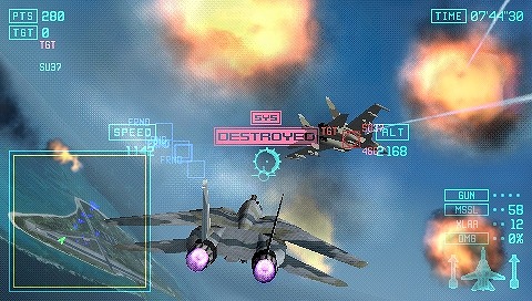 画像ギャラリー No.008のサムネイル画像 / 東京の上空が戦場になる！ “エースコンバット”シリーズ最新作 PSP用「エースコンバットX2 ジョイントアサルト」は2010年夏に発売