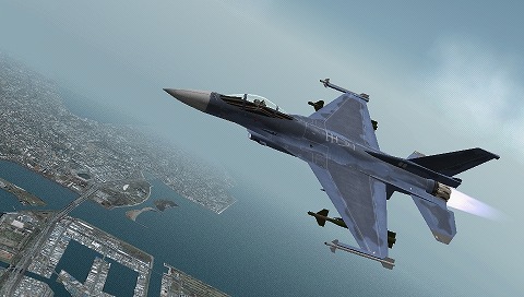 画像ギャラリー No.016のサムネイル画像 / 東京の上空が戦場になる！ “エースコンバット”シリーズ最新作 PSP用「エースコンバットX2 ジョイントアサルト」は2010年夏に発売
