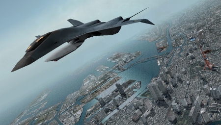 画像ギャラリー No.006のサムネイル画像 / 仲間と共に東京の空を制圧せよ。「エースコンバットX2 ジョイントアサルト」，「無料マルチプレイ体験版」，公式サイトにて7月15日配信開始