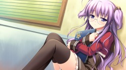 画像ギャラリー No.028のサムネイル画像 / 隣の幼馴染，ロボ，エース，それとも妄想鼻血ムスメか？遺伝子以外は平凡な青年が主人公の恋愛ADV「W.L.O. 世界恋愛機構」が6月3日に発売