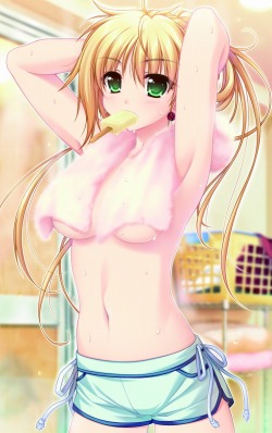 画像ギャラリー No.039のサムネイル画像 / 隣の幼馴染，ロボ，エース，それとも妄想鼻血ムスメか？遺伝子以外は平凡な青年が主人公の恋愛ADV「W.L.O. 世界恋愛機構」が6月3日に発売