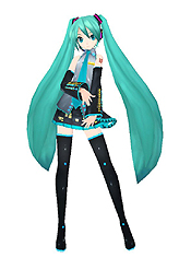 画像ギャラリー No.004のサムネイル画像 / “ミク”と“アイマス”の夢の歌姫コラボが実現。「初音ミク -Project DIVA- 2nd」のDLCで「アイドルマスターSP」のコスチューム＆楽曲が使用可能に
