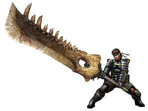 画像ギャラリー No.003のサムネイル画像 / 「MHP 3rd」＆「MGS：PW」の強力コラボ企画第2弾！　ダウンロードクエスト「MGS・ハンターイーター作戦」を制して新たなコラボ装備を手に入れよう