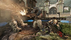 画像ギャラリー No.001のサムネイル画像 / レトロランサーやソードオフ・ショットガンの使い勝手は？　「Gears of War 3」メディア向けマルチプレイ体験会レポートを掲載